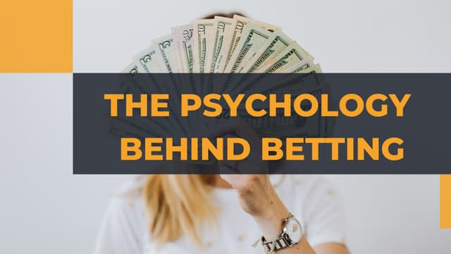 The Psychology Behind Betting: A Deep Dive into the Gambler's Mind image